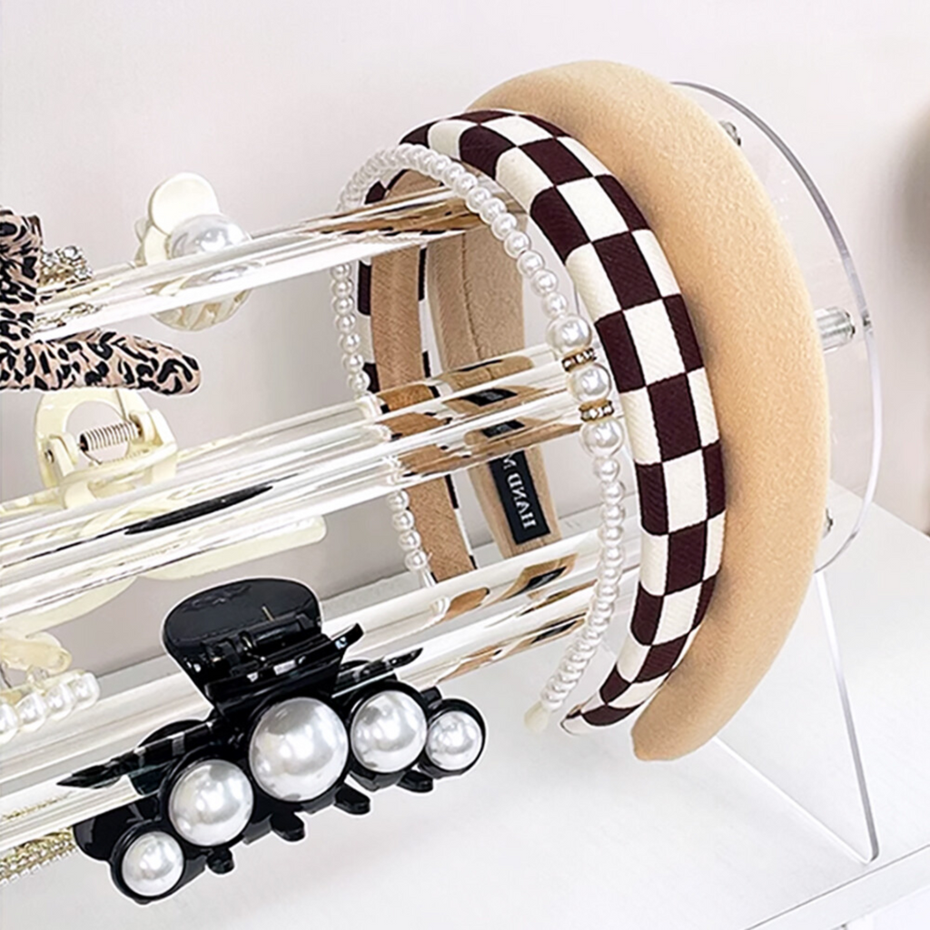 Rotating Claw Clip Organizer