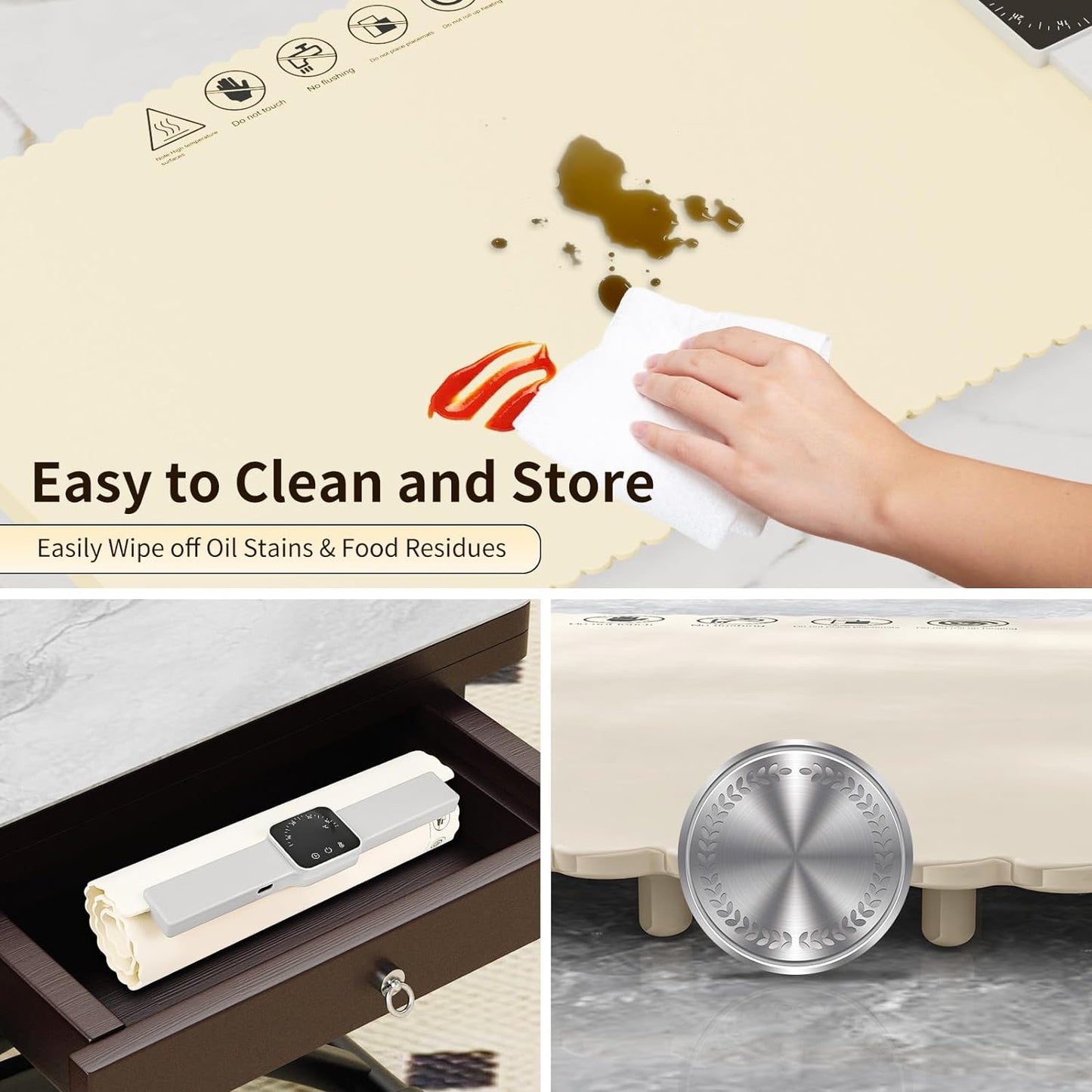Electric Foldable Warming Tray