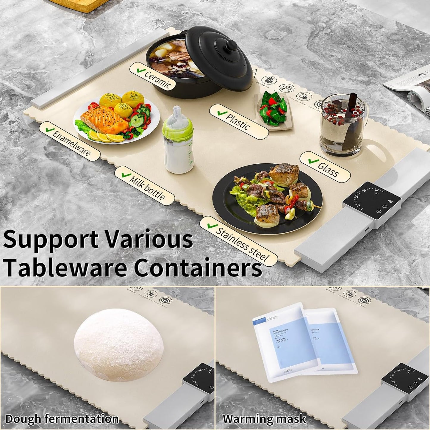 Electric Foldable Warming Tray
