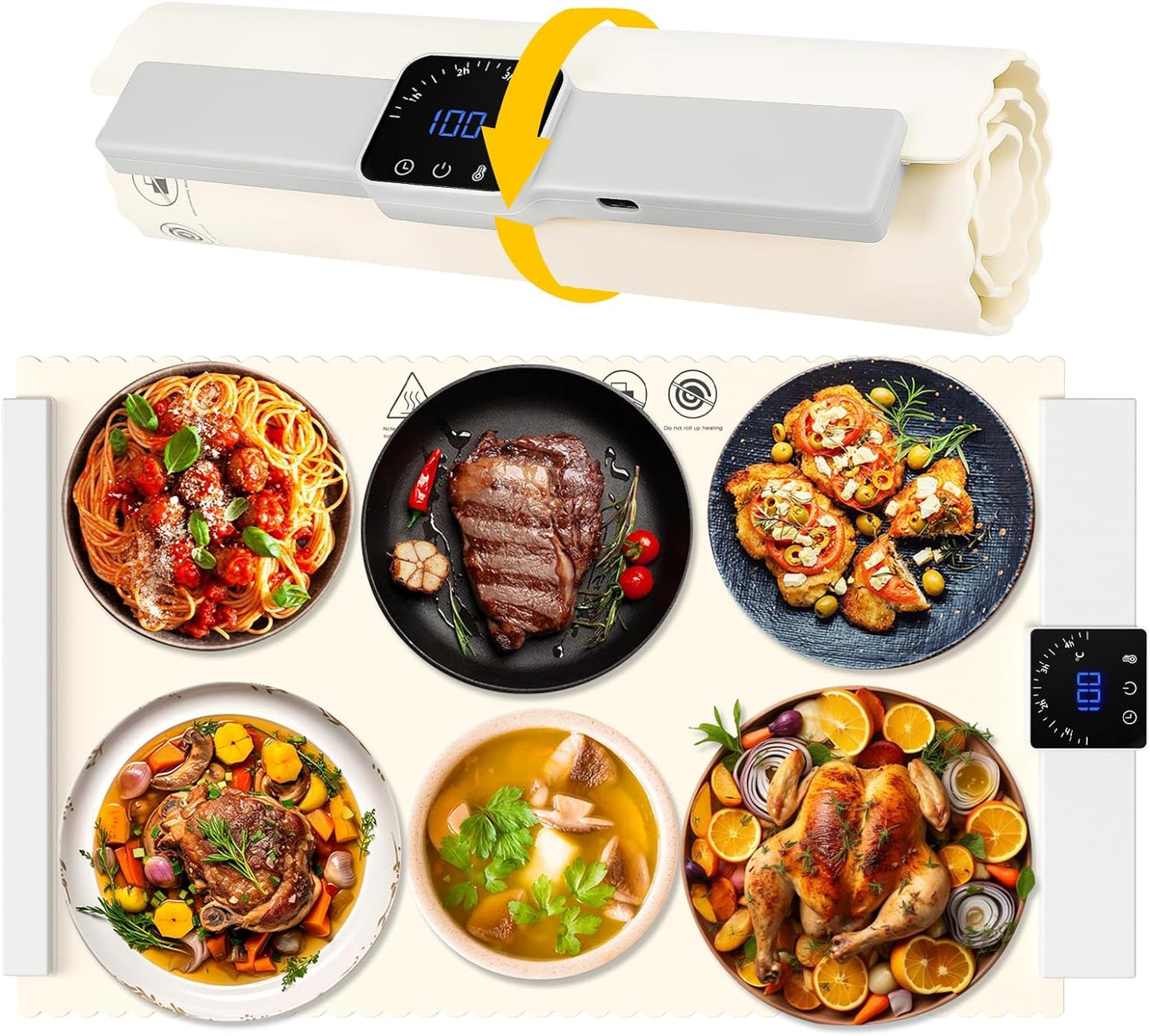 Electric Foldable Warming Tray