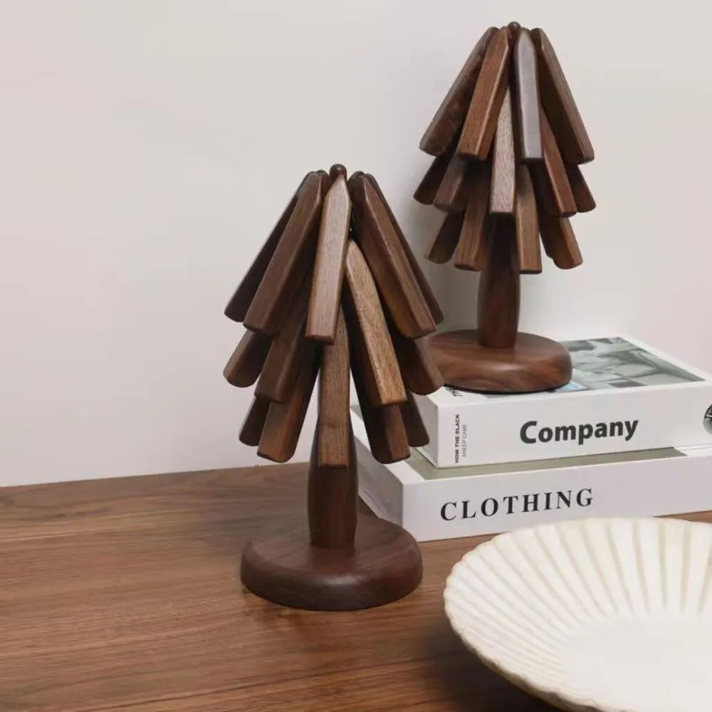 Solid Wood trivet (Set of 3)